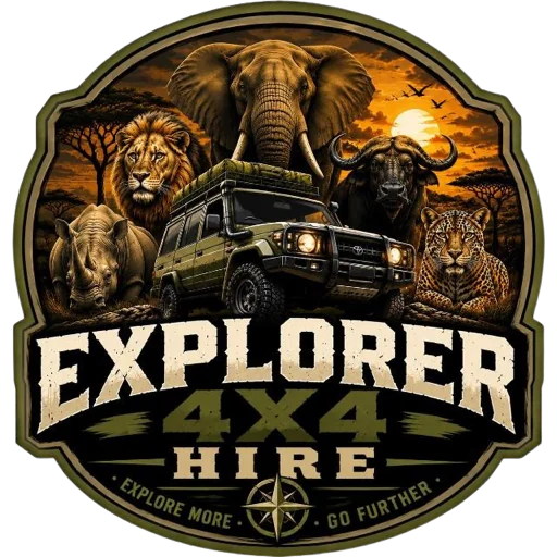 Explorer 4x4 Hire logo — Explore More • Go Further